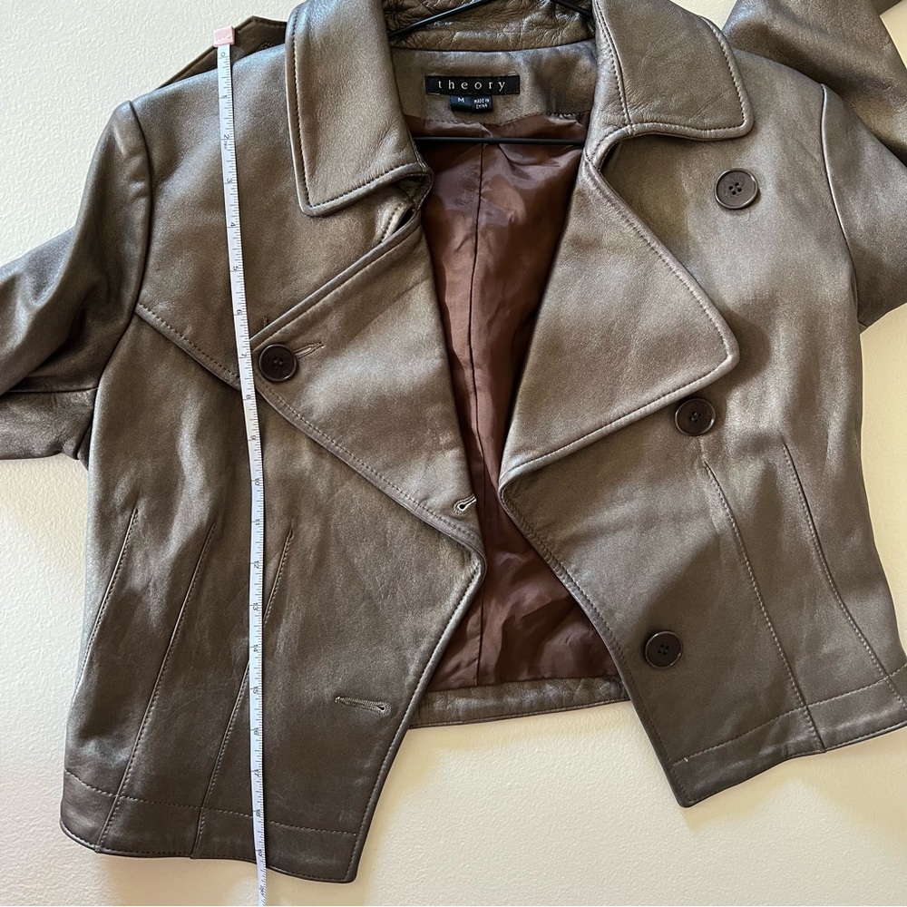 theory leather jacket - Picture 7 of 10